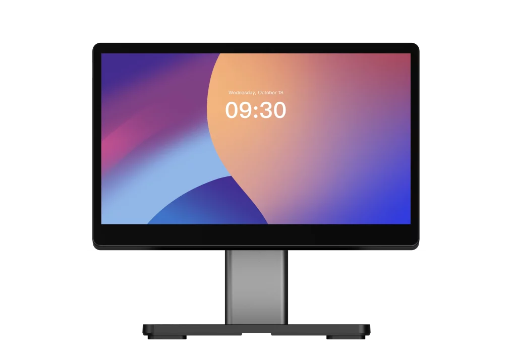 iMin Swan 2 Android Kassensystem in Schwarz - Frontansicht mit 15,6 Zoll Touchscreen Display