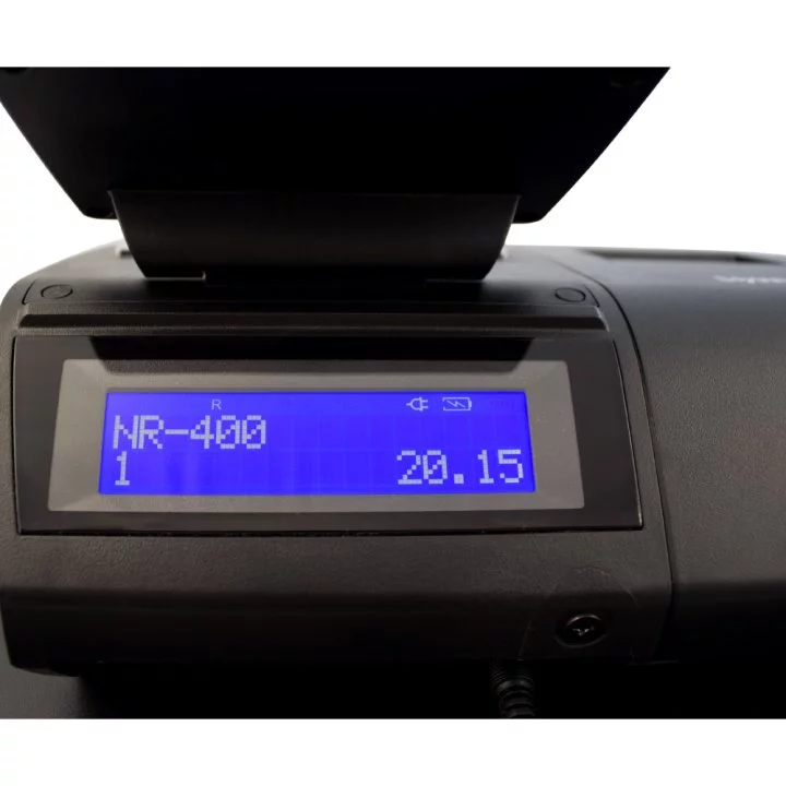 Sam4s NR-420 Registrierkasse in Schwarz - Detailansicht Display mit NR-400 Anzeige und TSE-Funktion