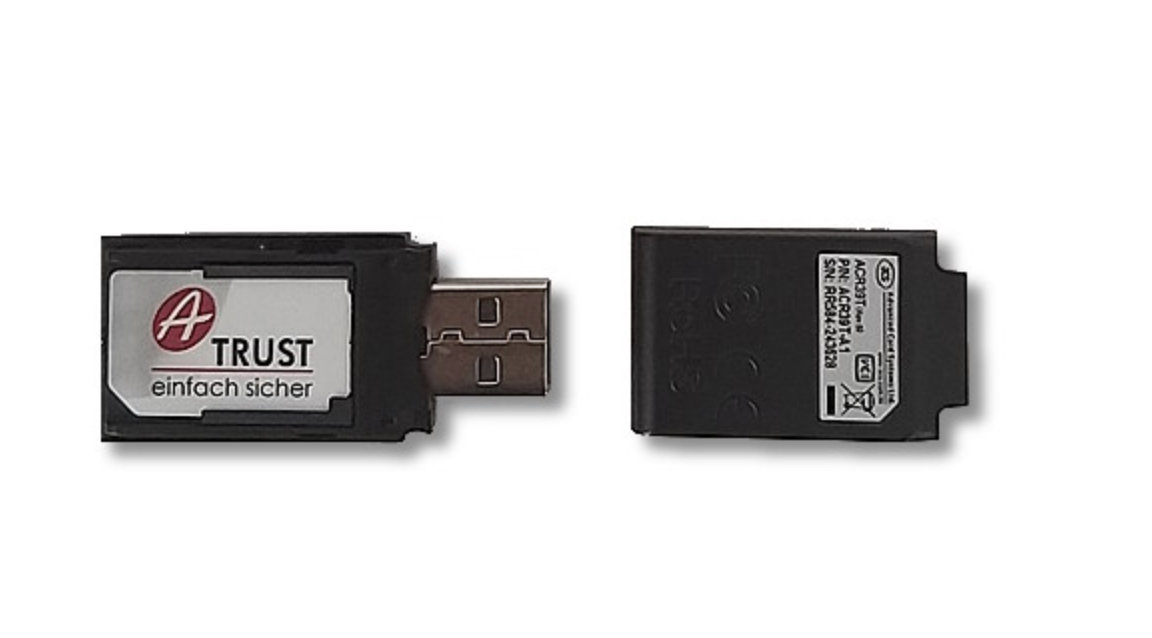 RKSV SM3 - Zertifikat mit USB-Kartenleser