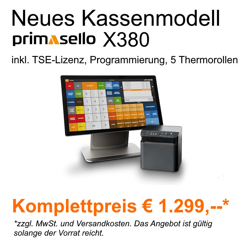 Primasello X serie| Würzburger Kassenhandel