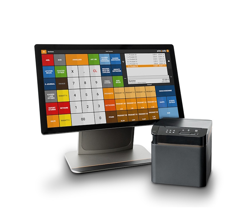 Primasello X380 + Drucker | Würzburger Kassenhandel