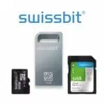Swissbit TSE Lizenz-Laufzeit 5Jahre in Grau mit Smartphone und Tablet - Produktübersicht