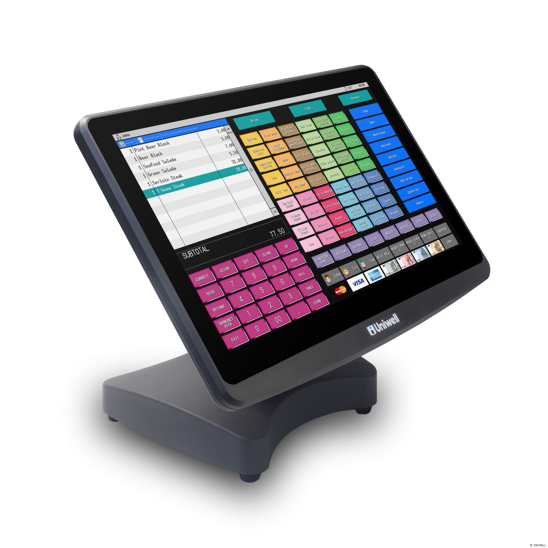 Uniwell HX-5500 Kassensystem